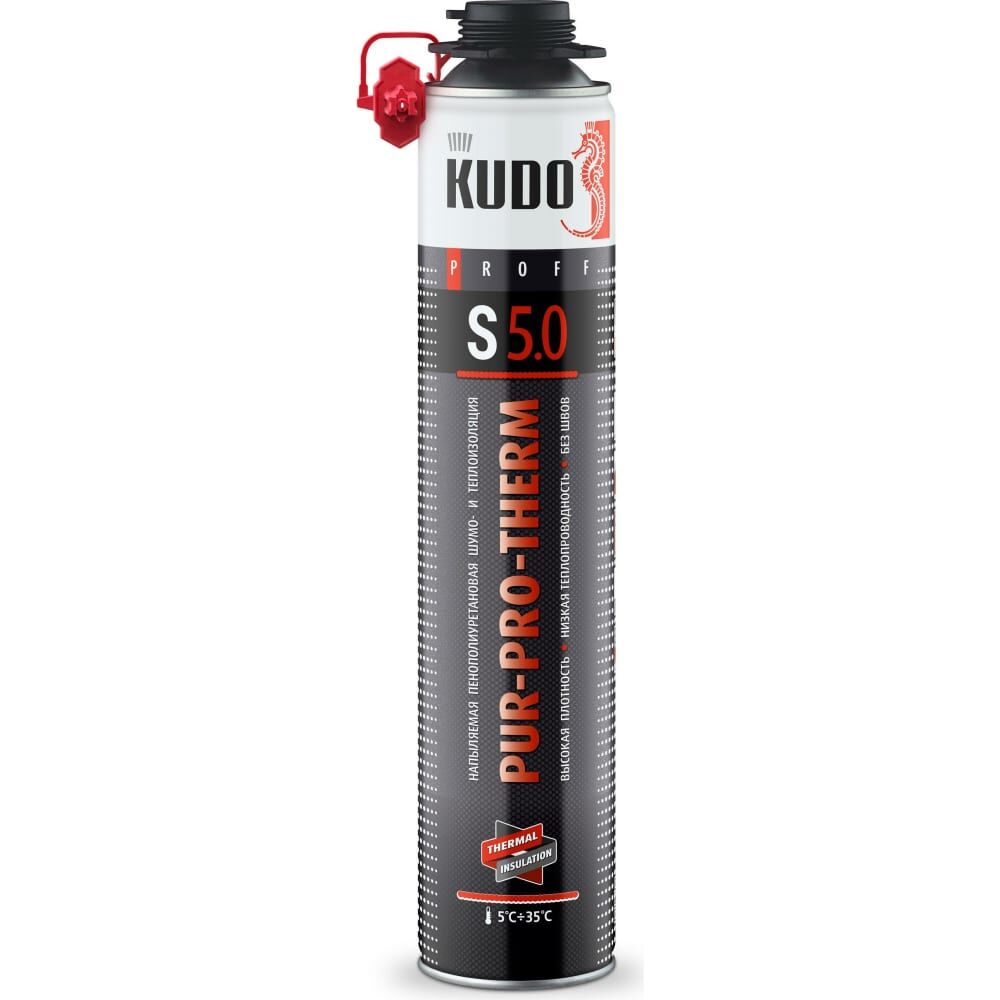 Бесшовная напыляемая теплоизоляция KUDO KUPPTER10S5