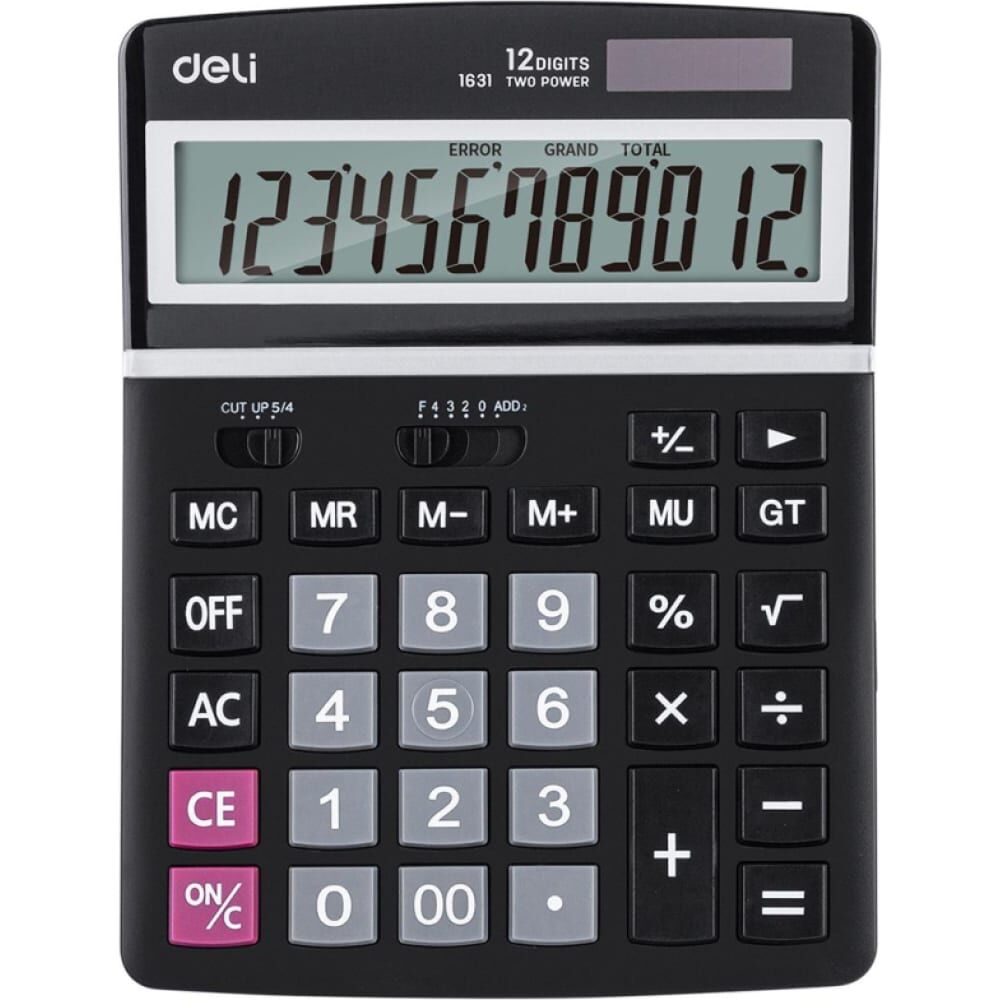 Настольный полноразмерный калькулятор DELI e1631