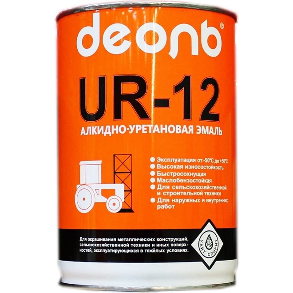Быстросохнущая эмаль для автомобиля Деоль UR-12