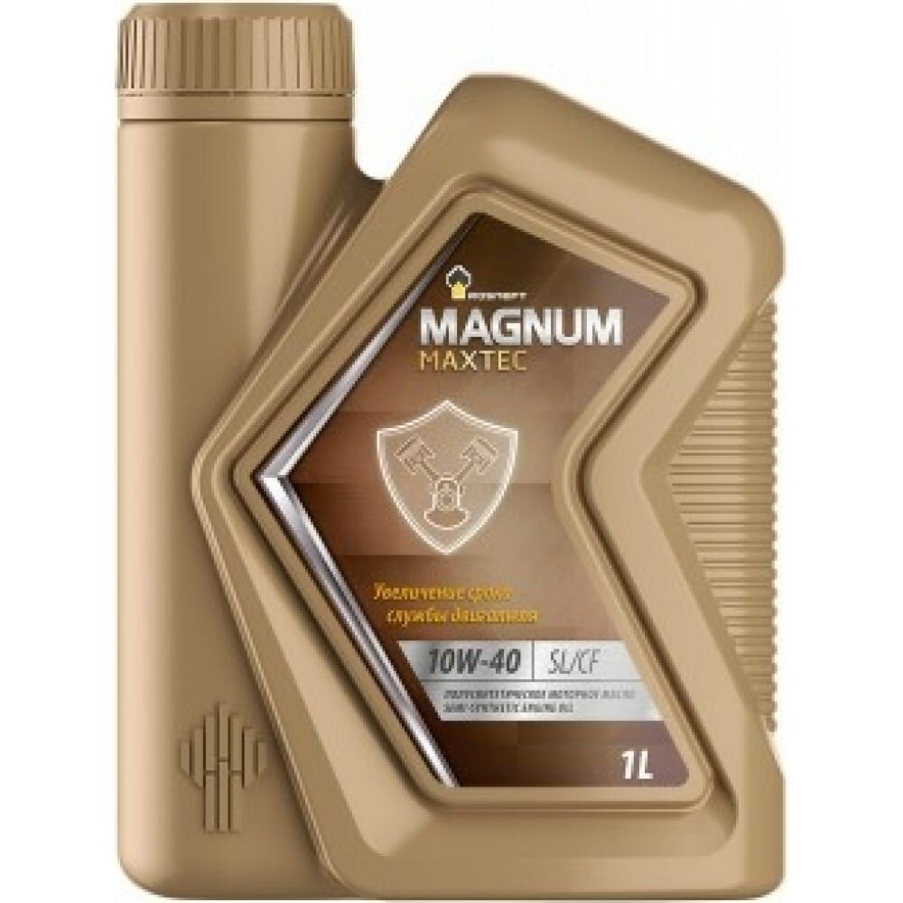 Полусинтетическое моторное масло Роснефть Magnum Maxtec 10W-40 SL-CF