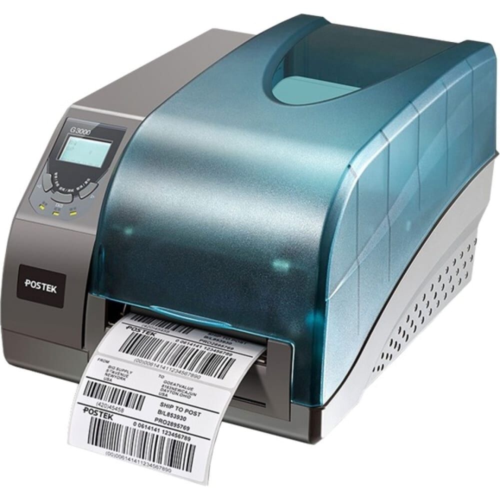 Термо/термотрансферный принтер POSTEK Label Printer G3000