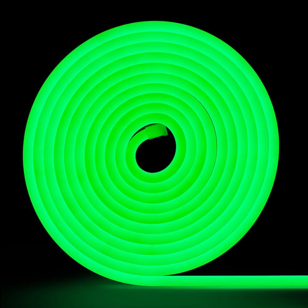 Неоновая светодиодная лента MAKSILED ML-NF-10-8mm-Green