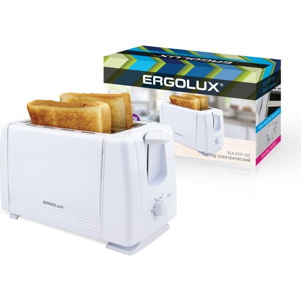Электрический тостер Ergolux ELX-ET01-C01 NEW