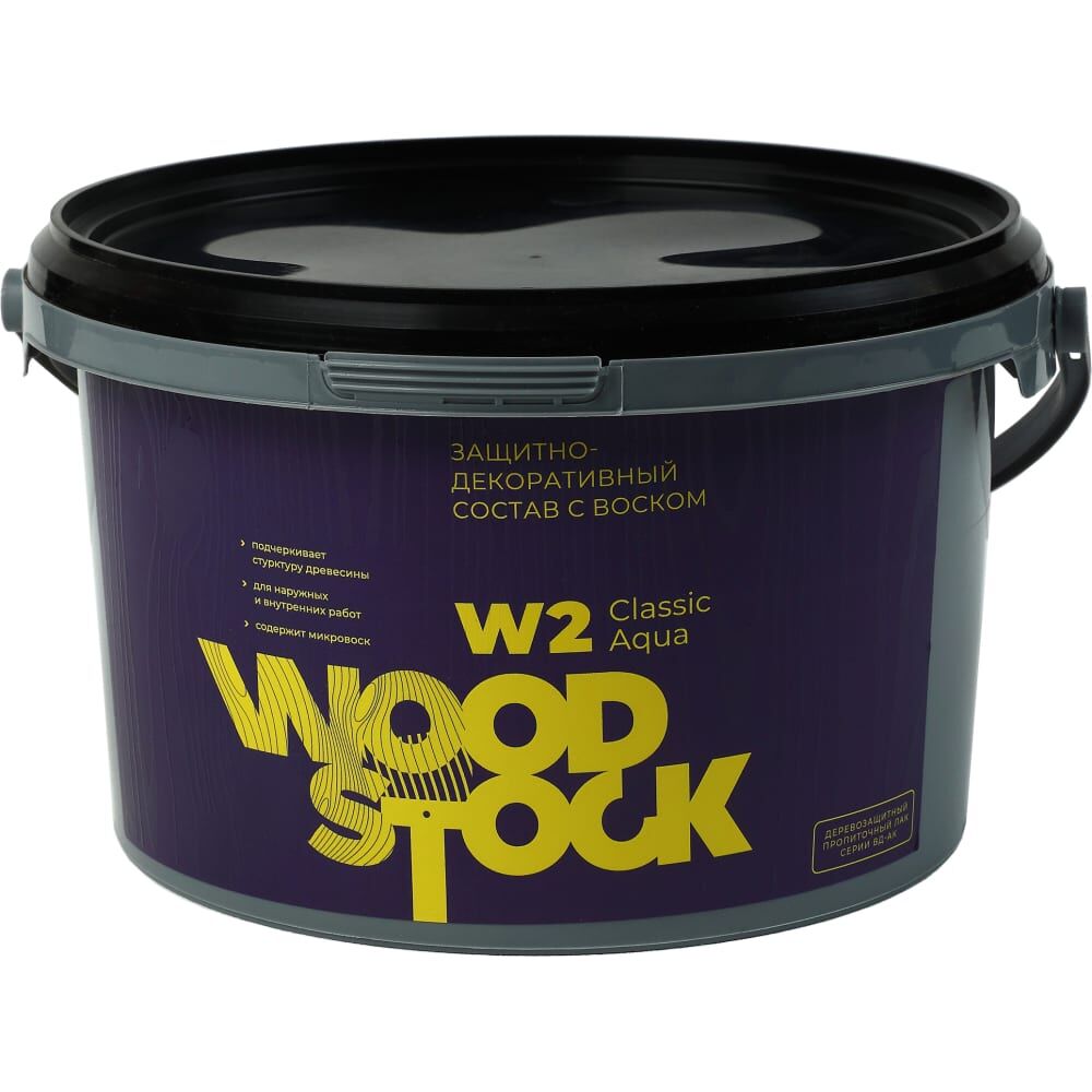 Защитно-декоративный состав Woodstock W-2 ВД-АК Classic