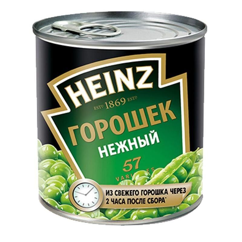 Горошек Heinz зеленый нежный 400 г