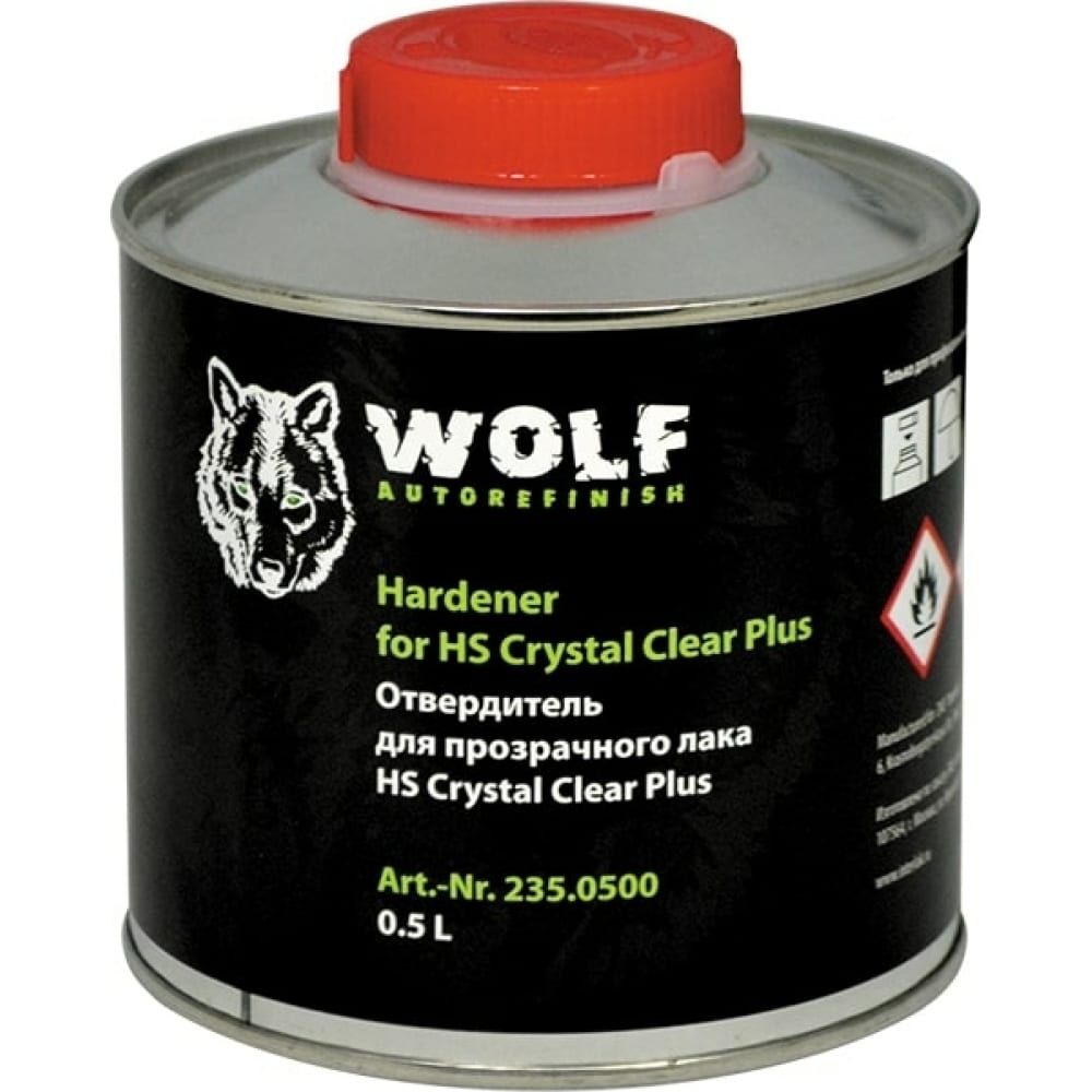Отвердитель для лака WOLF HS Crystal Clear Plus