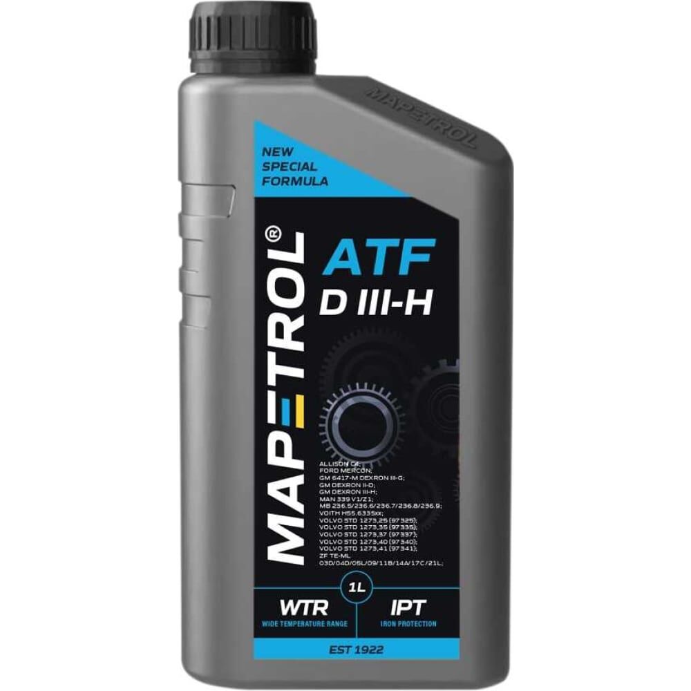 Трансмиссионное масло MAPETROL ATF D III-H