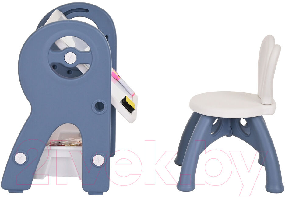 Комплект мебели с детским столом Pituso С конструктором / UN-ZY03 3