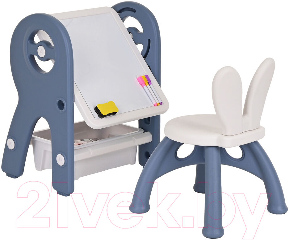 Комплект мебели с детским столом Pituso С конструктором / UN-ZY03 5