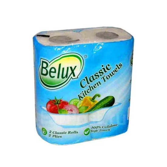 Полотенца двухслойные "Belux Классик", 2 рулона