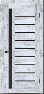 Двери межкомнатые Сильвер 6 Экошпон Ель альпийская #1