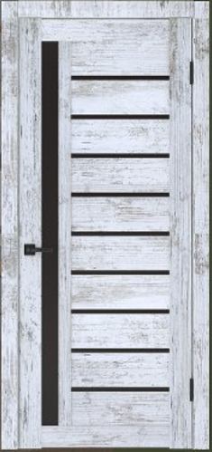 Двери межкомнатые Сильвер 6 Экошпон Ель альпийская