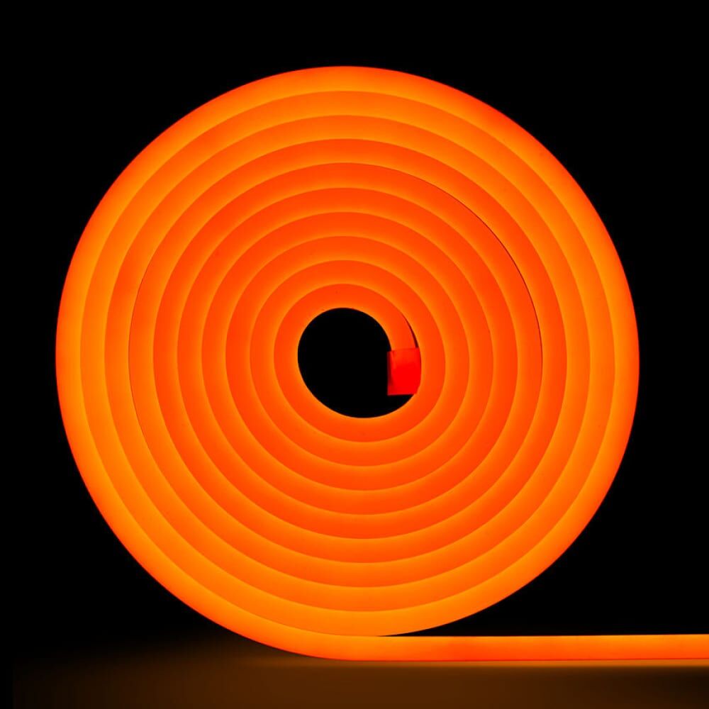 Неоновая светодиодная лента MAKSILED ML-NF-10-8mm-Orange