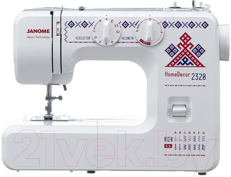 Швейная машина Janome HomeDecor 2320 1