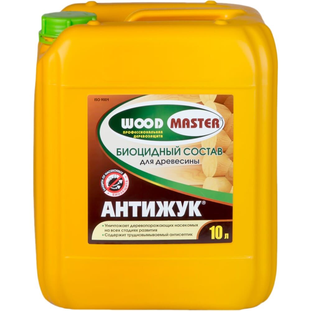 Биоцидный пропиточный состав для древесины WOODMASTER Антижук