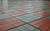 Плитка тротуарная Восемь кирпичей Вибролитая (шагрень; Гладкая) 400х400х50 цветная, шт. #2