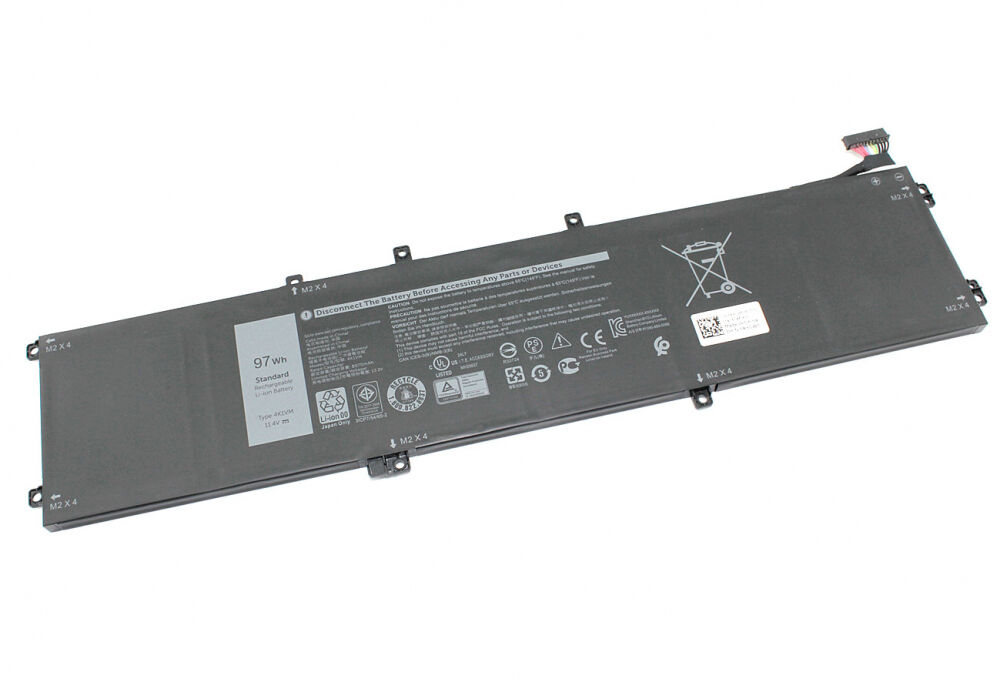 Аккумуляторная батарея для ноутбука Dell G7 17 7700 (4K1VM) 11.4V 8070mAh