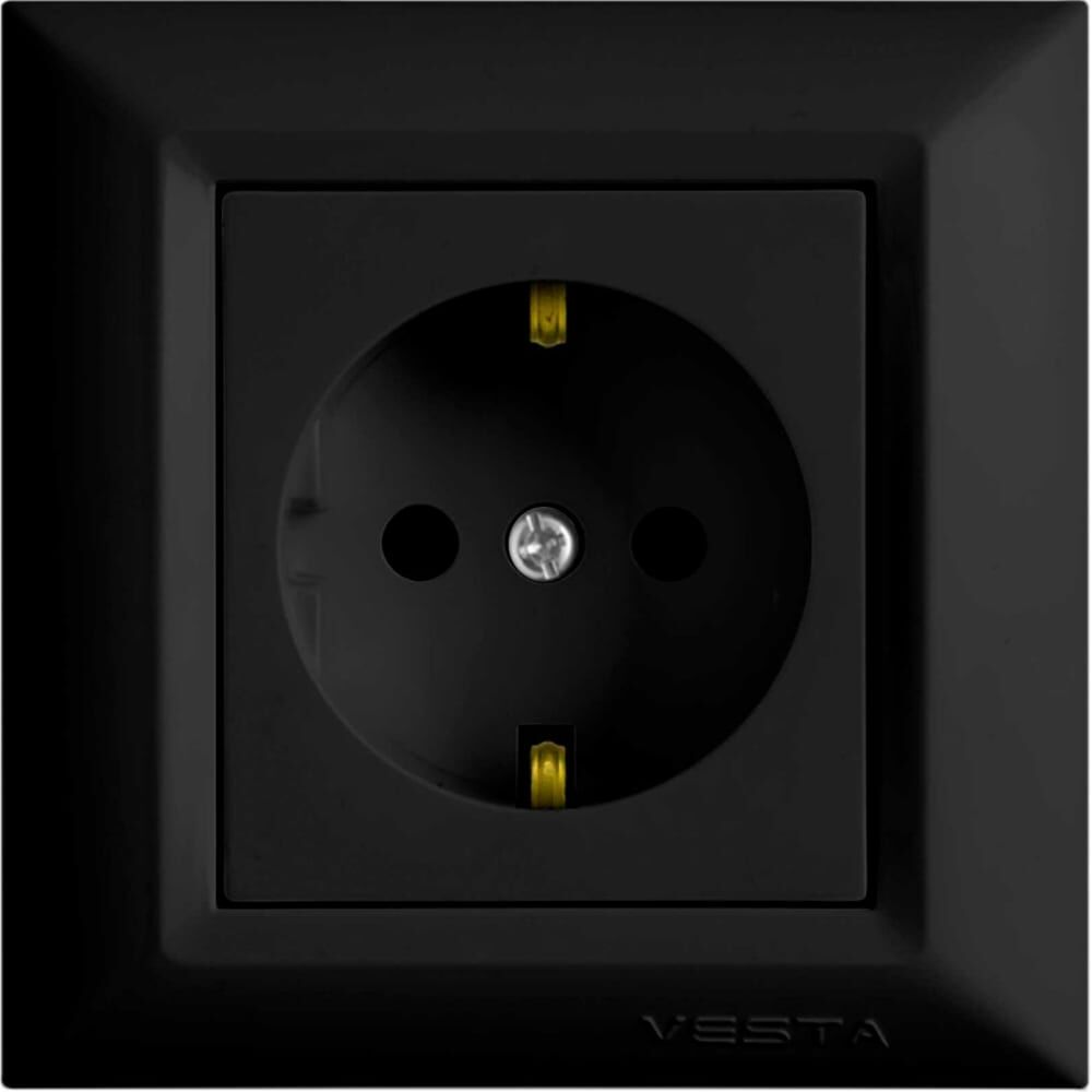 Одинарная розетка Vesta Electric Roma