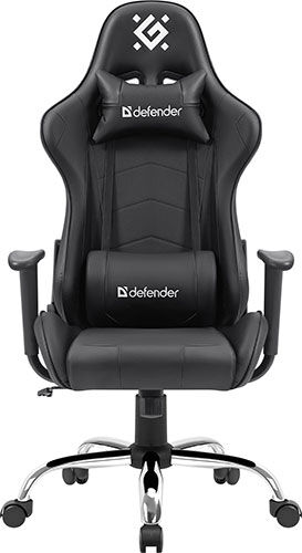 Игровое кресло Defender Azgard, черный, полиуретан 60 мм Azgard черный полиуретан 60 мм