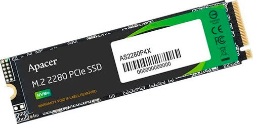SSD накопитель Apacer M.2 AS2280P4 512 Гб PCIe (AP512GAS2280P4X-1)