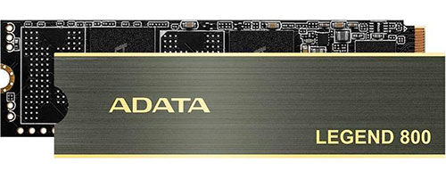 SSD накопитель ADATA M.2 LEGEND 800 1000 Гб PCIe 4.0 (ALEG-800-1000GCS)
