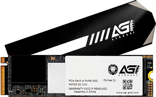 SSD накопитель AGI M.2 AI218 256 Гб PCIe (AGI256GIMAI218)