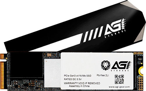 SSD накопитель AGI M.2 AI218 2280 512 Гб PCIe (AGI512GIMAI218)