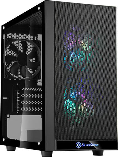 Компьютерный корпус SilverStone SST-PS15B-PRO Precision Black (G410PS15BPRO020)