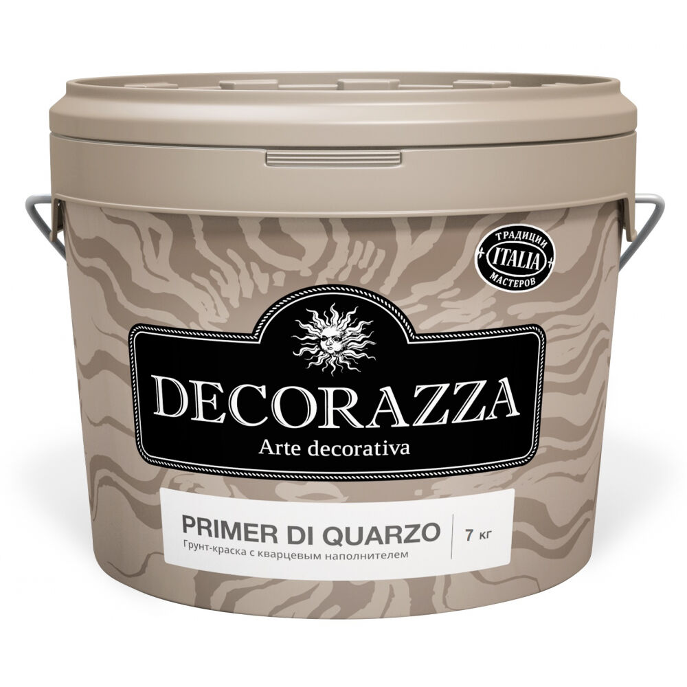 Укрывающий кварцевый грунт Decorazza Primer di Quarzo