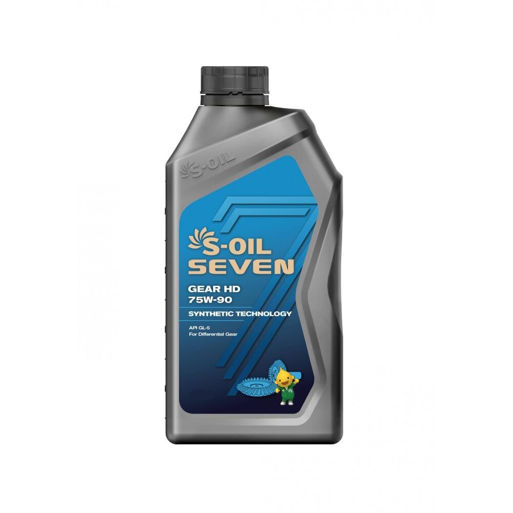 Трансмиссионное масло S-OIL SEVEN GEAR HD 75W-90