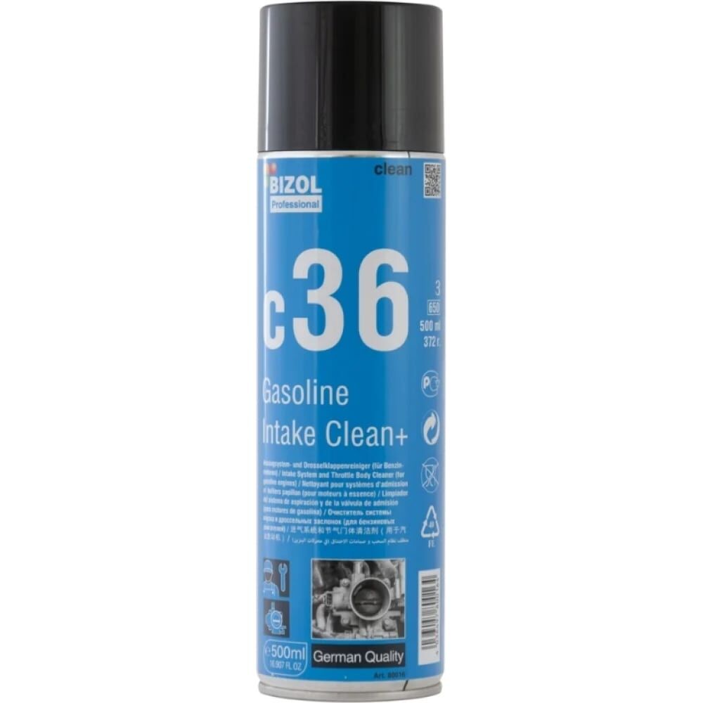 Очиститель дроссельных заслонок Bizol Gasoline Intake Clean+ c36