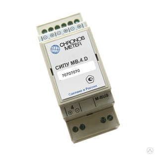 Проводной счетчик импульсов СИПУ M-Bus (4-х канальный, Геркон, IP20) Норма ИС #1
