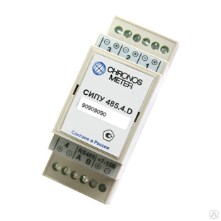 Проводной счетчик импульсов СИПУ RS-485 (4-х канальный, Геркон, IP20) Норма ИС #1