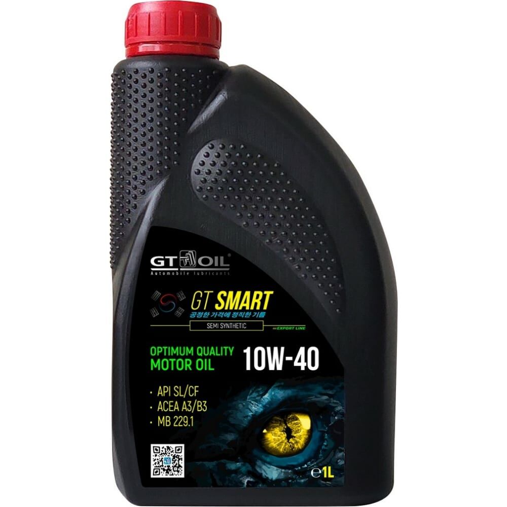 Моторное масло GT OIL Smart SAE 10W-40 API SL/CF