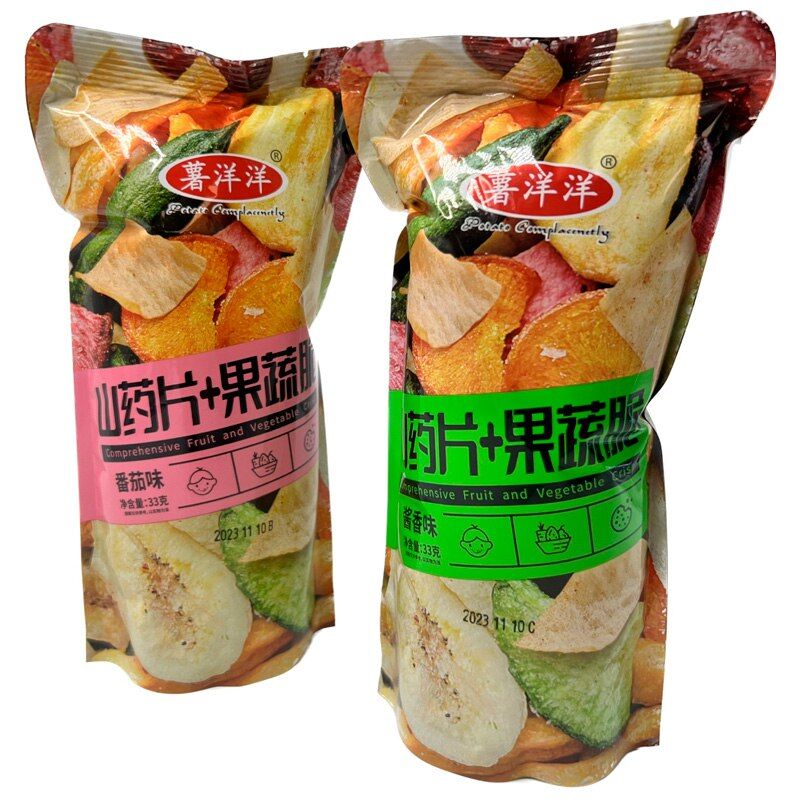 Чипсы ShuYangyang фруктово-овощные микс вкусов 33 г