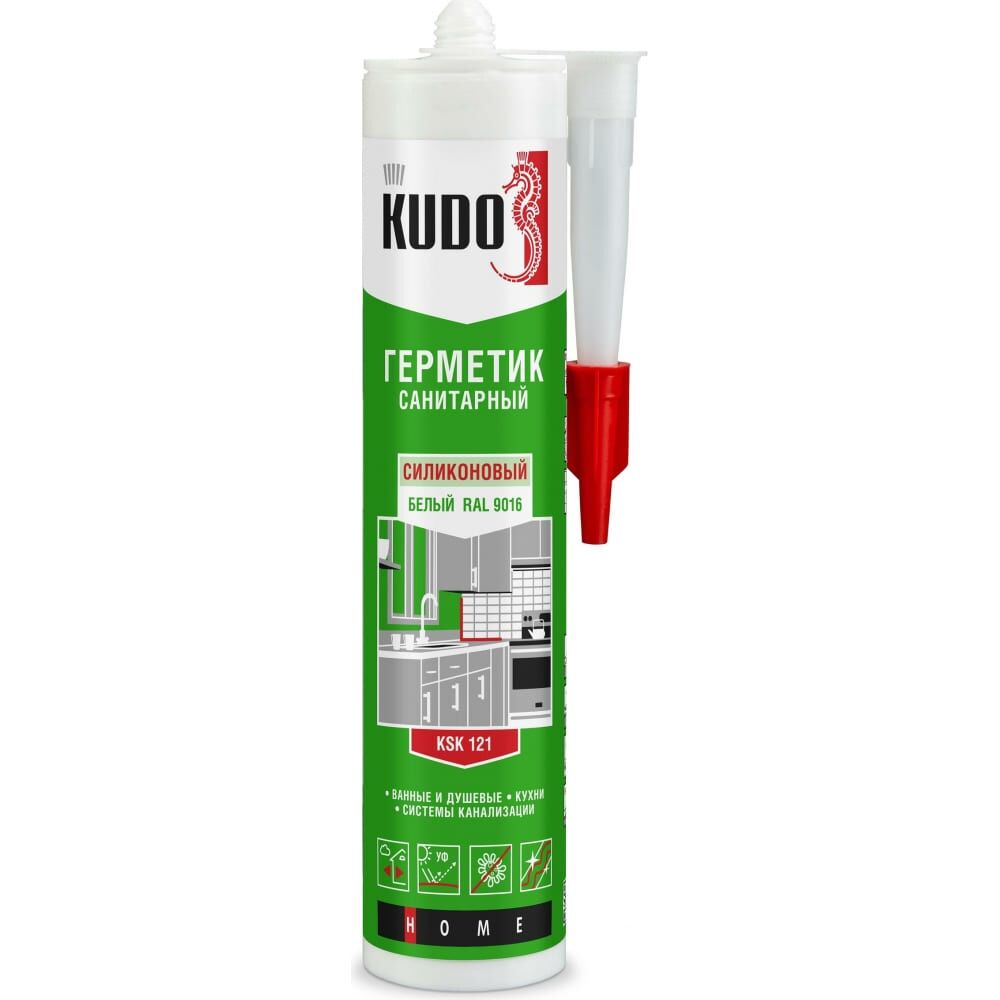 Санитарный силиконовый герметик KUDO KSK-121