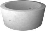Кольцо стеновое КС 15.6 D-1680 мм d-1500 мм Высота-590 мм