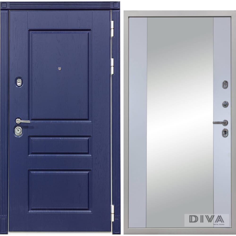 Входная правая дверь DIVA Д15 Силк маус