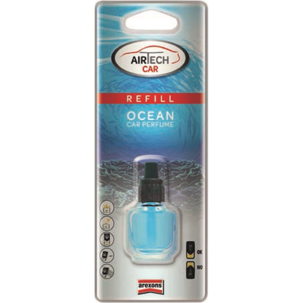Сменный блок AREXONS Airtech Car Perfume OCEAN REFILL