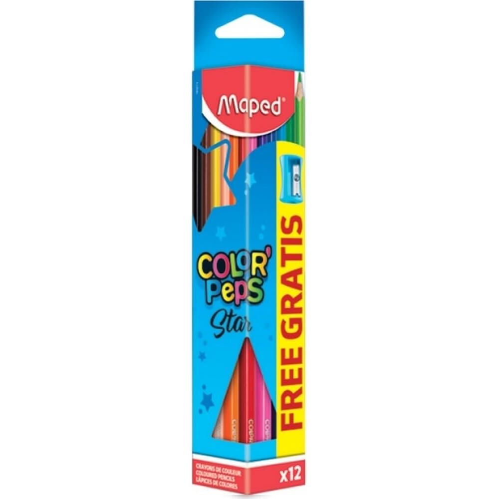Цветные карандаши Maped Color'Peps Star
