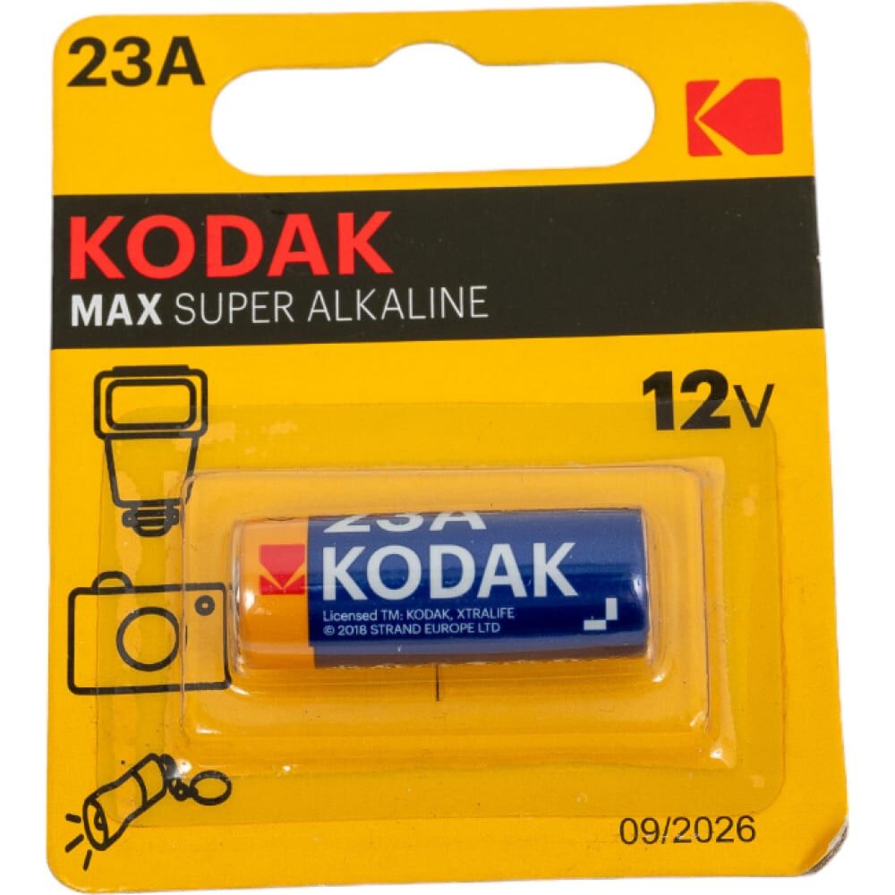 Щелочная батарейка KODAK 23A1BL K23A1