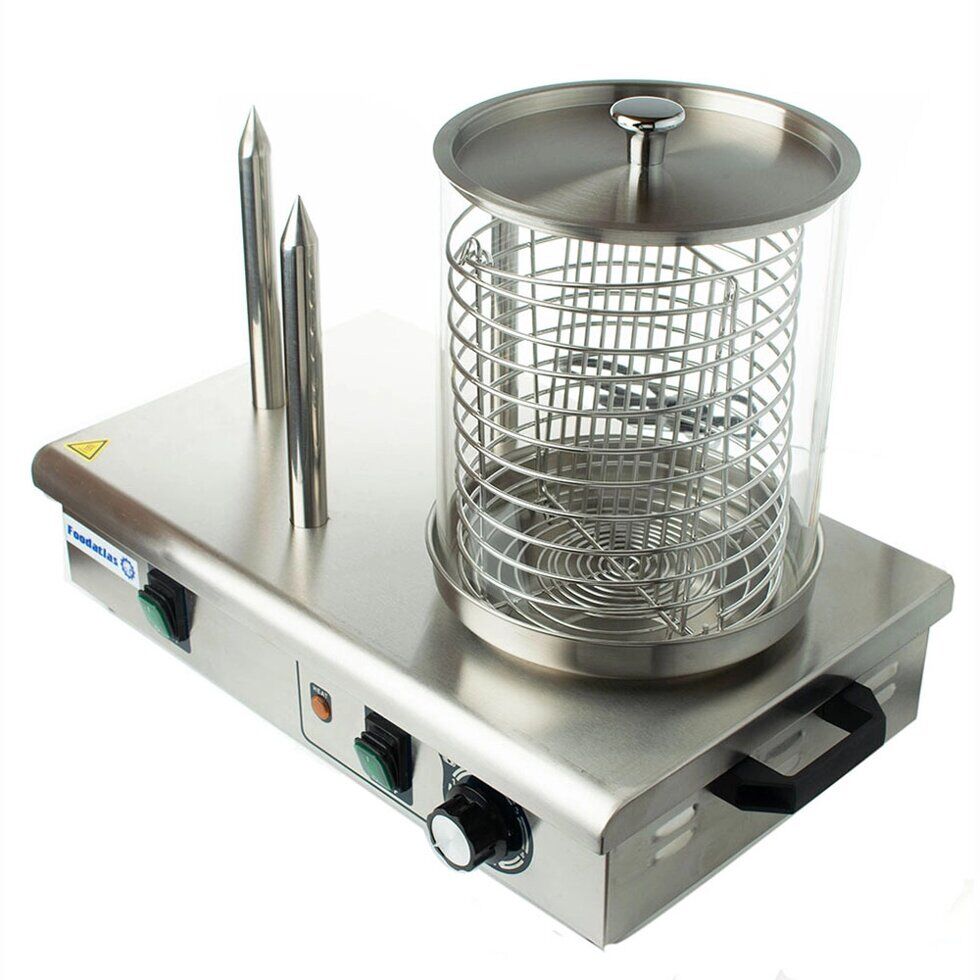 Аппарат для приготовления хот-догов HHD-03 паровой гриль Foodatlas Электрические грили, барбекю, шашлычницы FoodAtlas