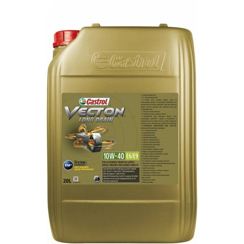 Моторное масло Castrol Vecton Long Drain 10w-40 E6/E9 20л