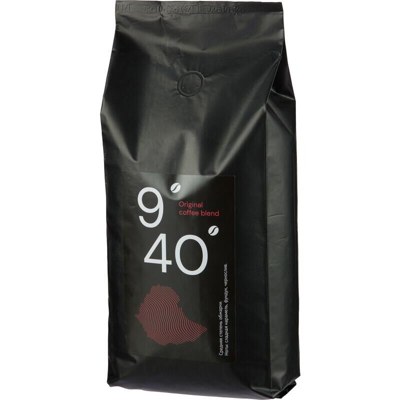 Кофе в зернах 9/40 Original coffee blend 1 кг Деловой стандарт