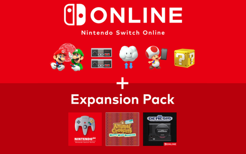 Игровая подписка Nintendo Nintendo Switch Online + Expansion Pack (Индивидуальное членство + Пакет расширения - 12 месяц