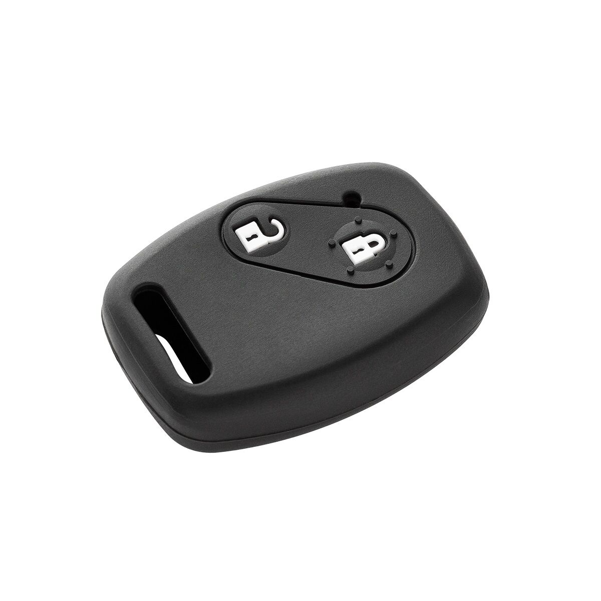 Чехол силиконовый к чип-ключу Honda CRV, 2 кнопки, чёрный