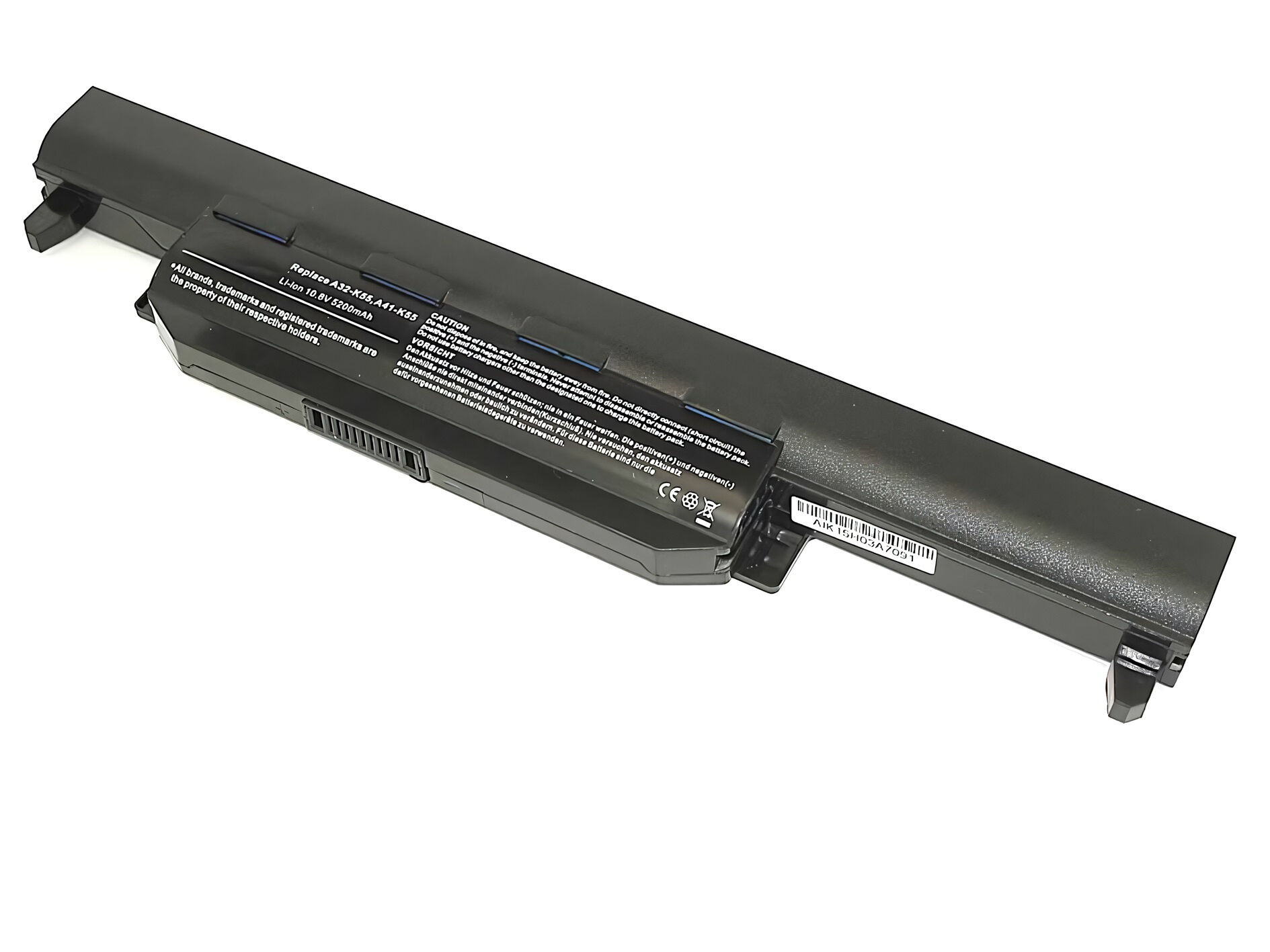 Аккумулятор для Asus K55D K75D A45 (10.8V 4400mAh) p/n: A32-K55 A33-K55 A41-K55