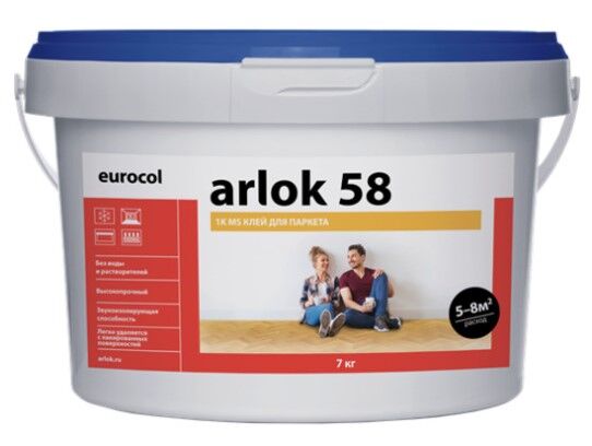 Клей Arlok 58 1-К SMP паркетный, 14 кг