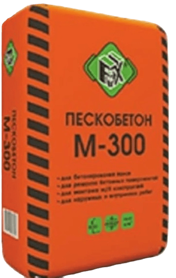 Сухая смесь М300 пескобетон FIX 40 кг