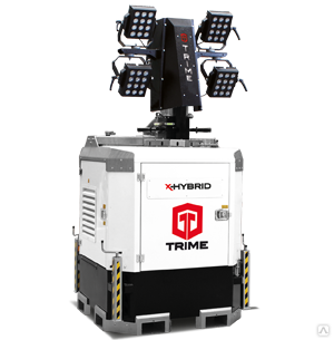 TRIME X-HYBRID 4X150W LED 9M гибридная осветительная мачта #1